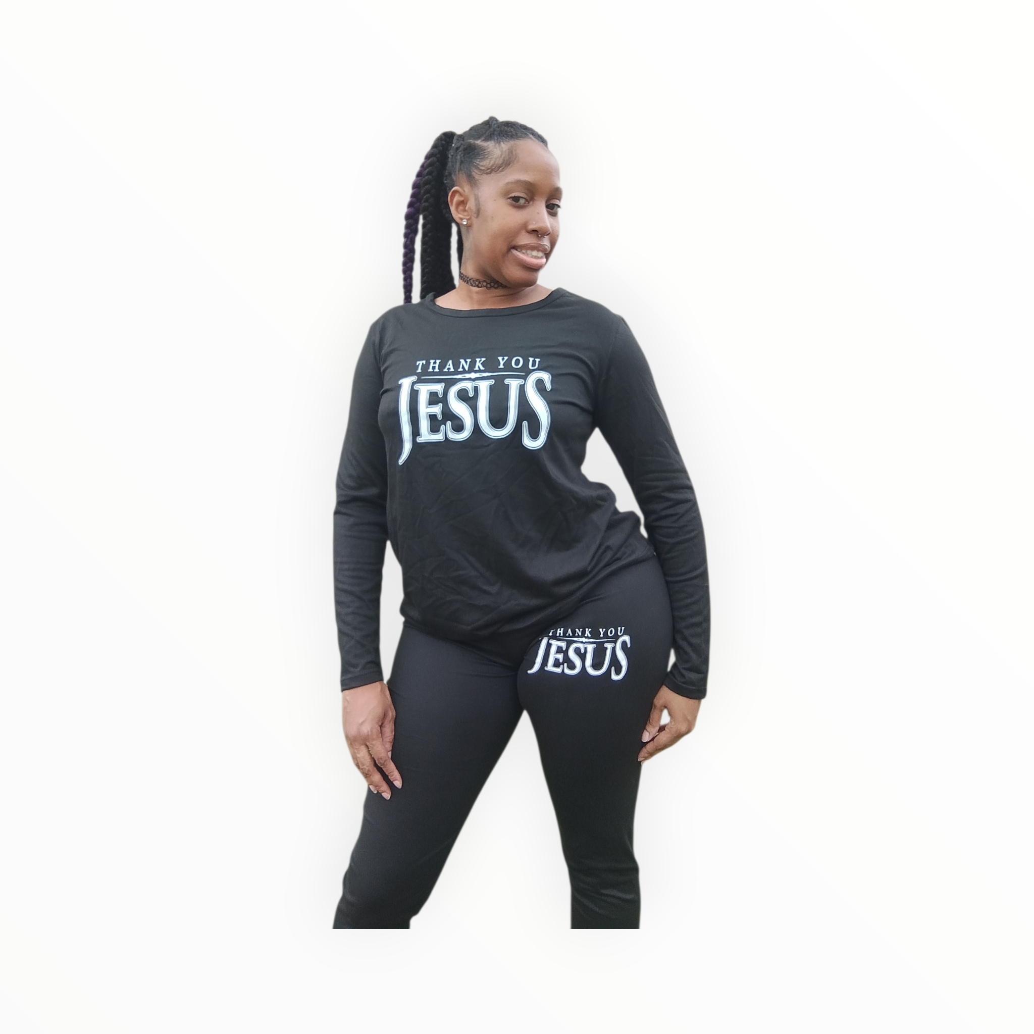 Thank you Jesus two piece