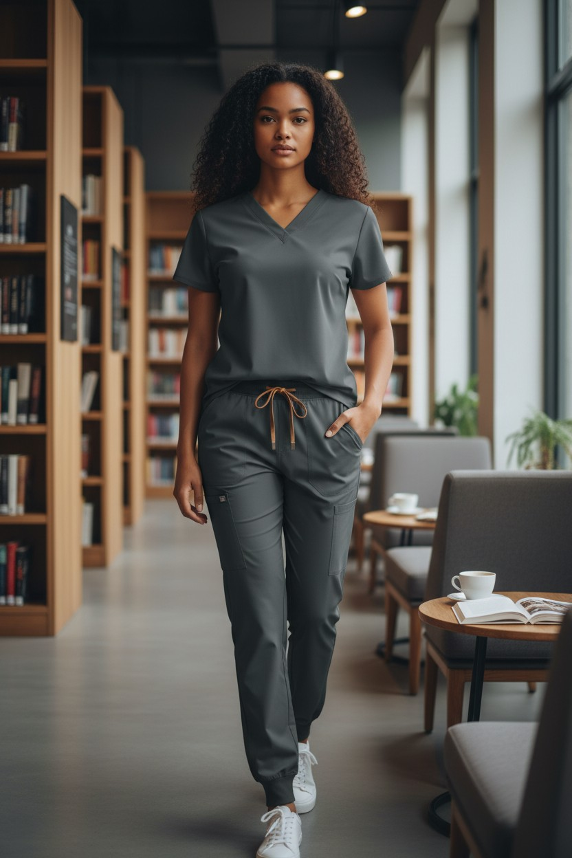 Women's Two Piece Scrub Set