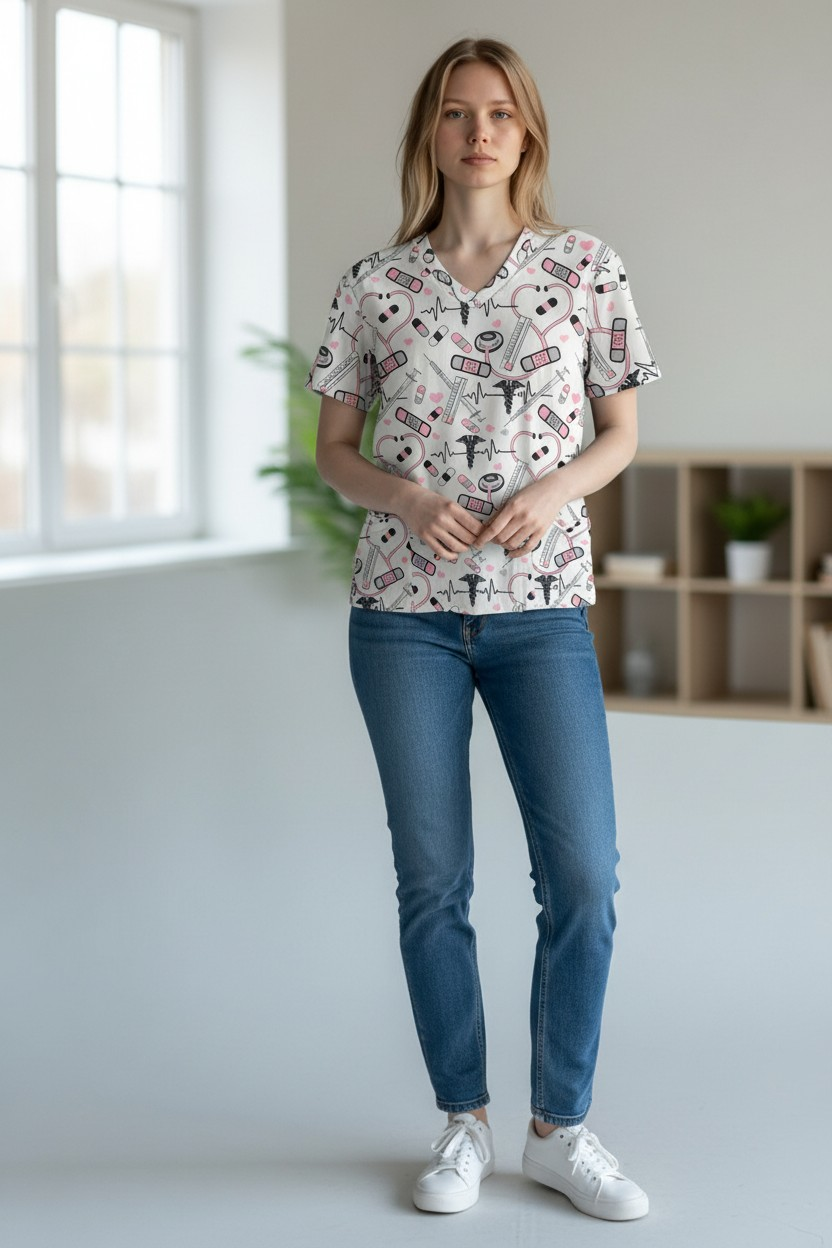 Women's Scrub Top