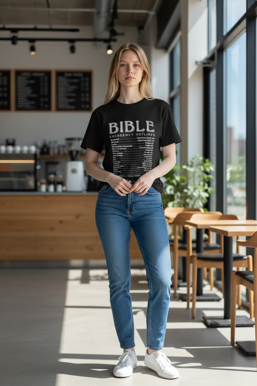 Black Graphic T-Shirt